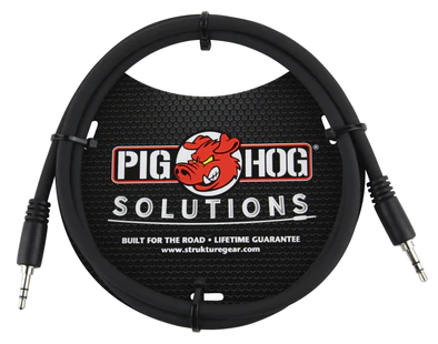 Pig Hog Pig Hog 3.5mm TRS to 3.5mm TRS, 3ft