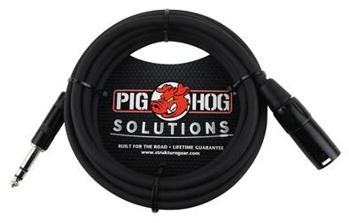 Pig Hog Pig Hog 15ft TRS(M)-XLR(M) Balanced Cable