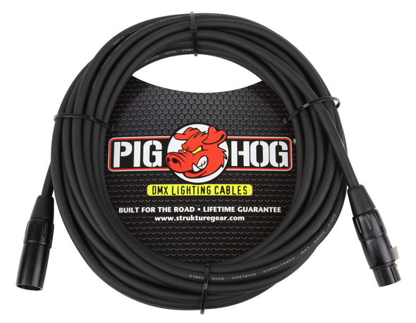 PIG HOG 25FT DMX LIGHTING CABLE