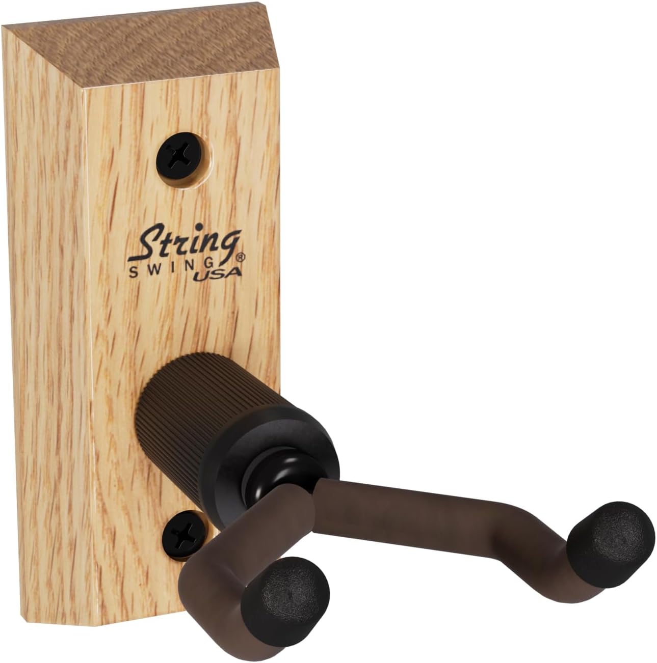 String Swing String Swing CC01UK-O Home and Studio Guitar Hanger Oak Ukulele/Mandolin-Oak