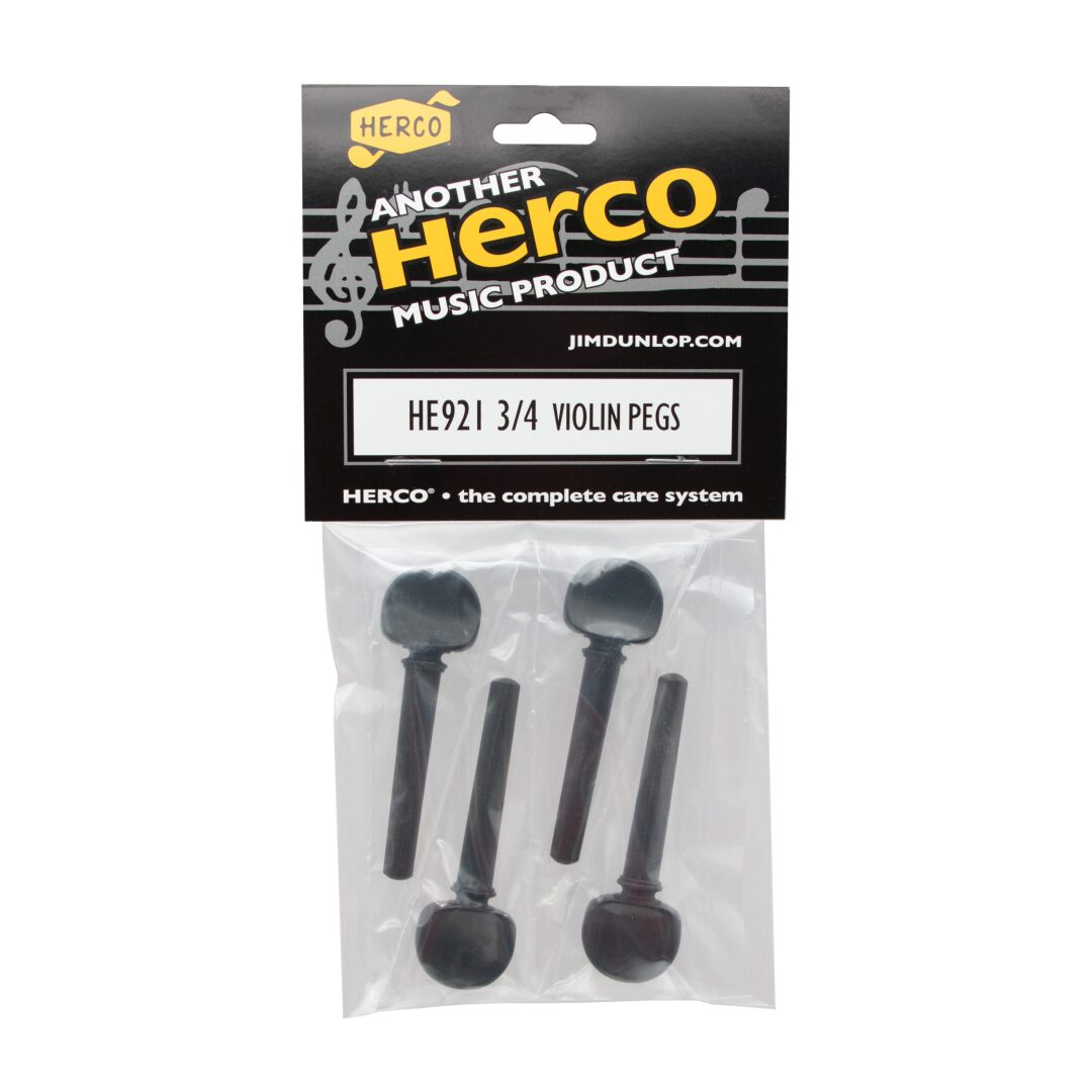 Herco 3/4 Violin Pegs, Set of 4