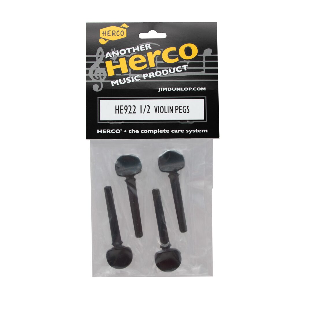 Herco 1/2 Violin Pegs, Set of 4
