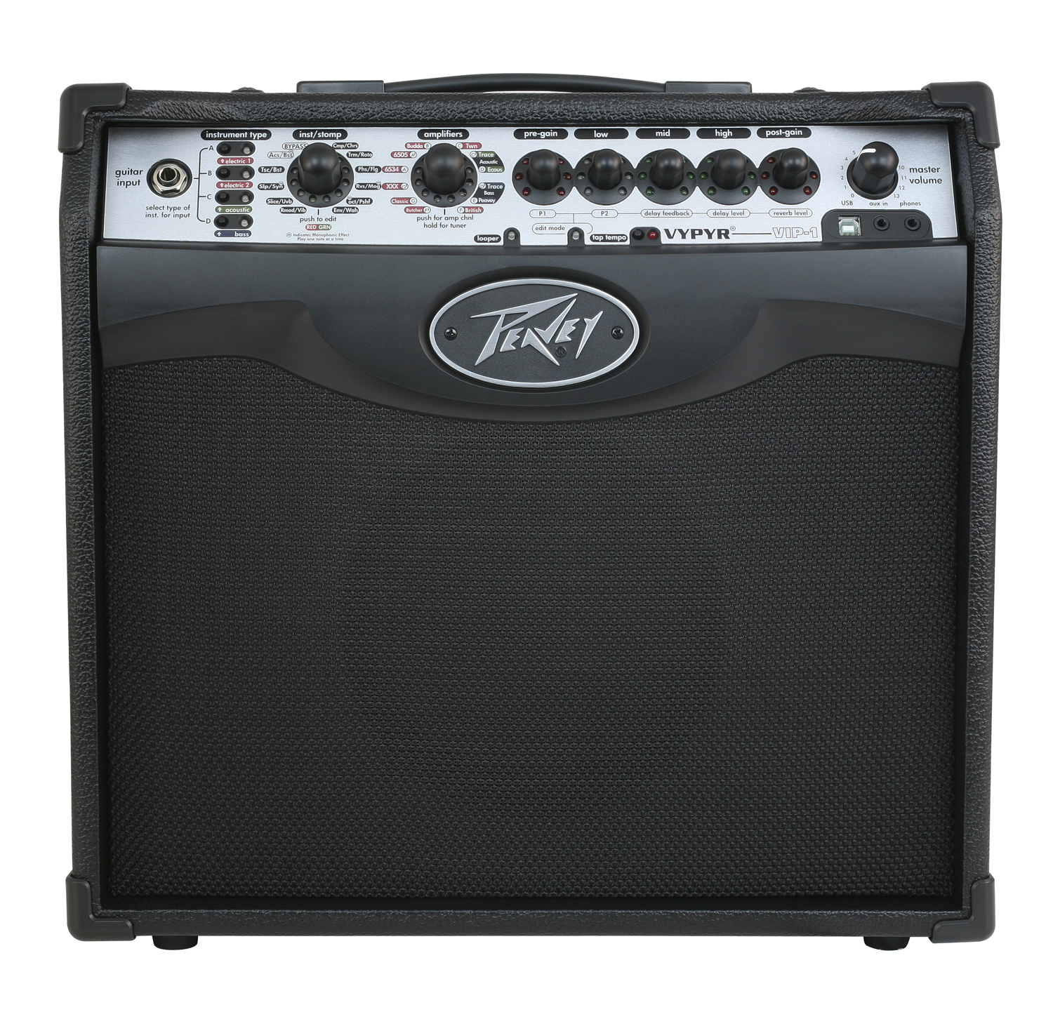 Peavey Peavey VYPYR VIP 1 20 watt Modeling Instrument Combo Amp