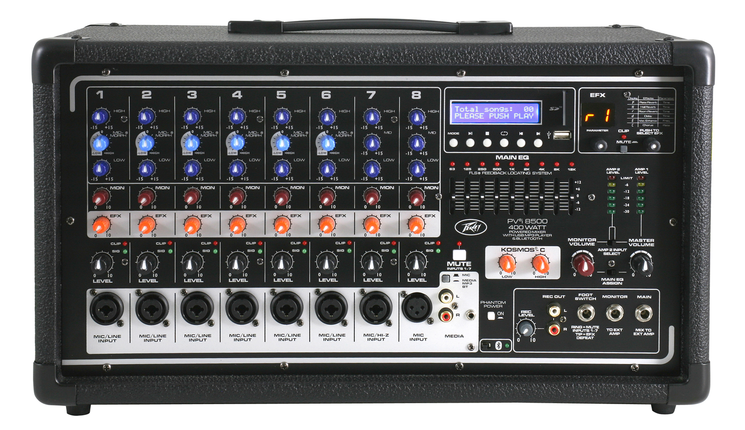 Peavey Peavey PVI 8500 8-Channel 400 watt Powered Mixer