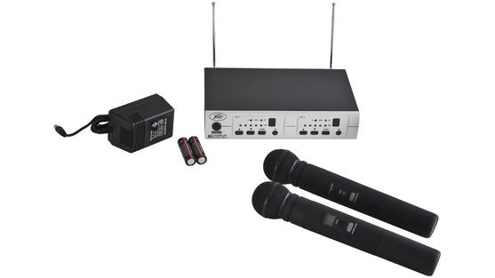 Peavey Peavey PV 16DR Channel UHF Dual Receiver 2 Hand Held System