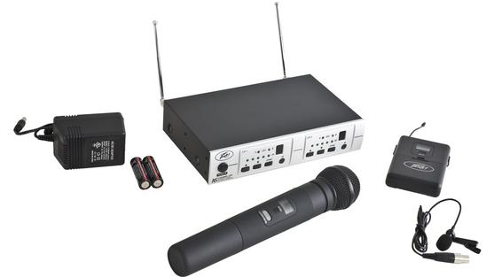Peavey Peavey PV 16DR Channel UHF Dual Receiver 1 Hand Held & 1 BL System