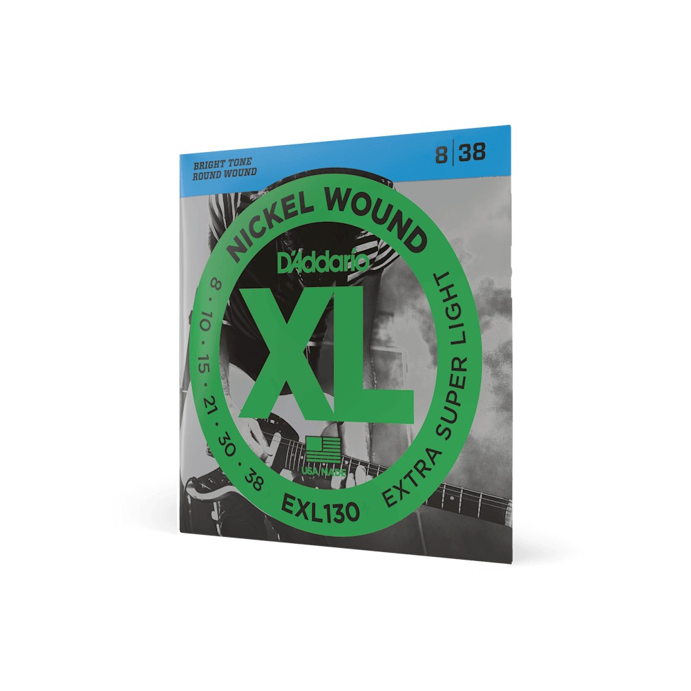 D'Addario EXL120 XL Nickel Wound Electric Guitar Strings - .009-.042 R