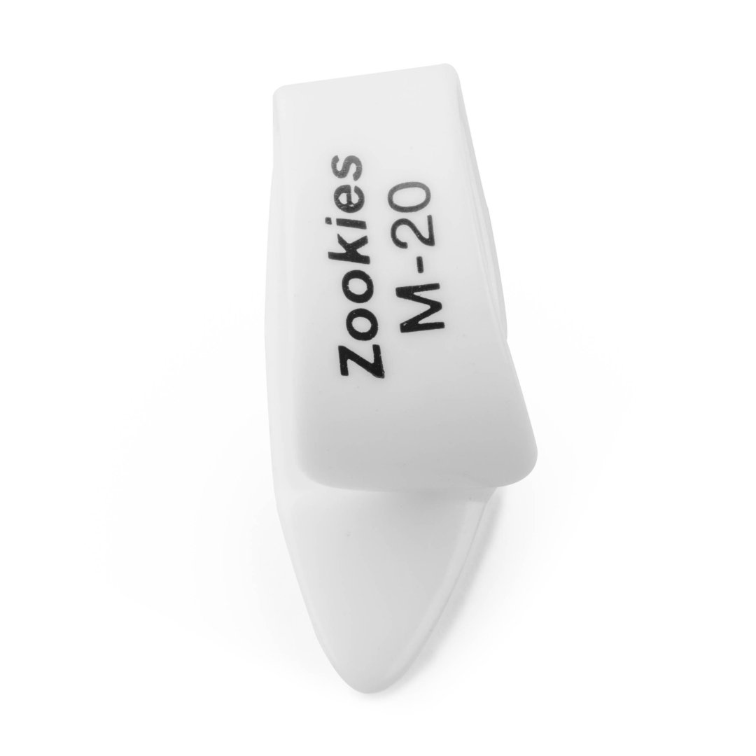 Dunlop Z9002M20 Zookies Thumbpicks Medium 20% Tip Angle. (12 Pack)