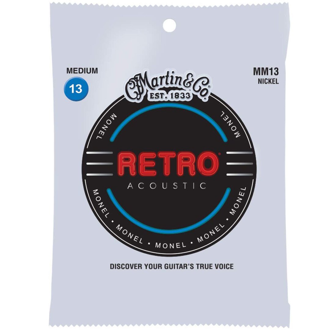 Martin Martin MM13 Retro Medium Acoustic Guitar Strings