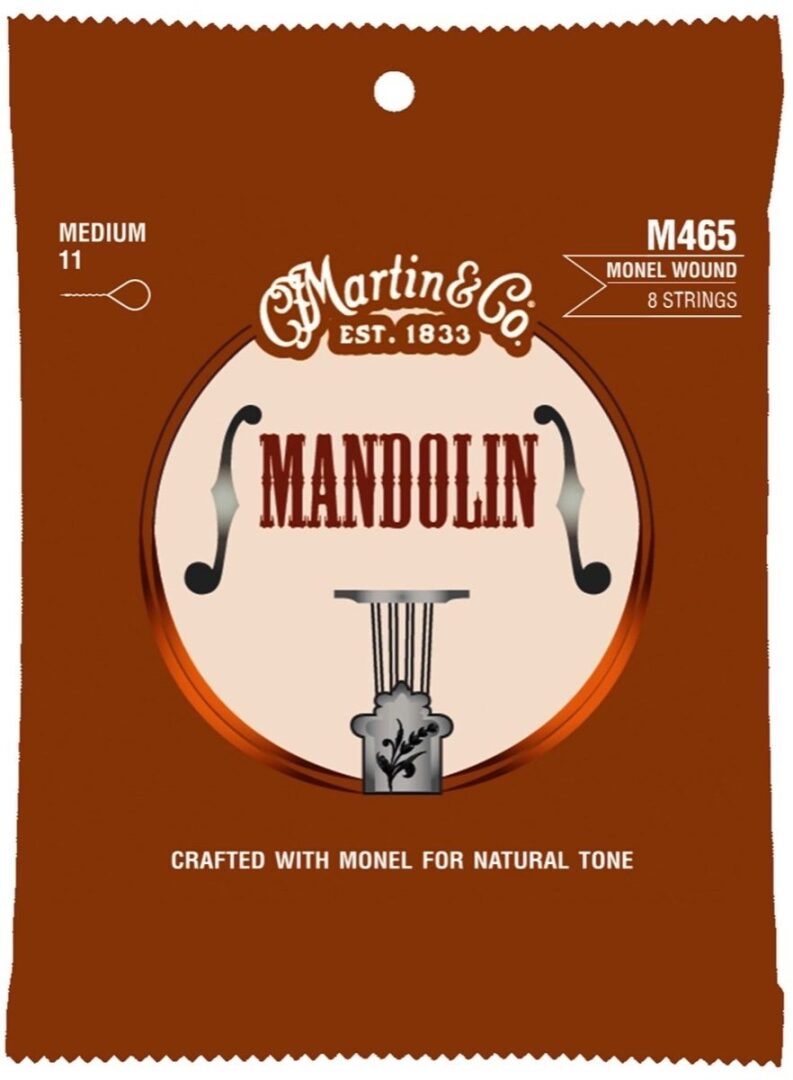 Martin M465 Mandolin Strings Medium (Monel). 11-40