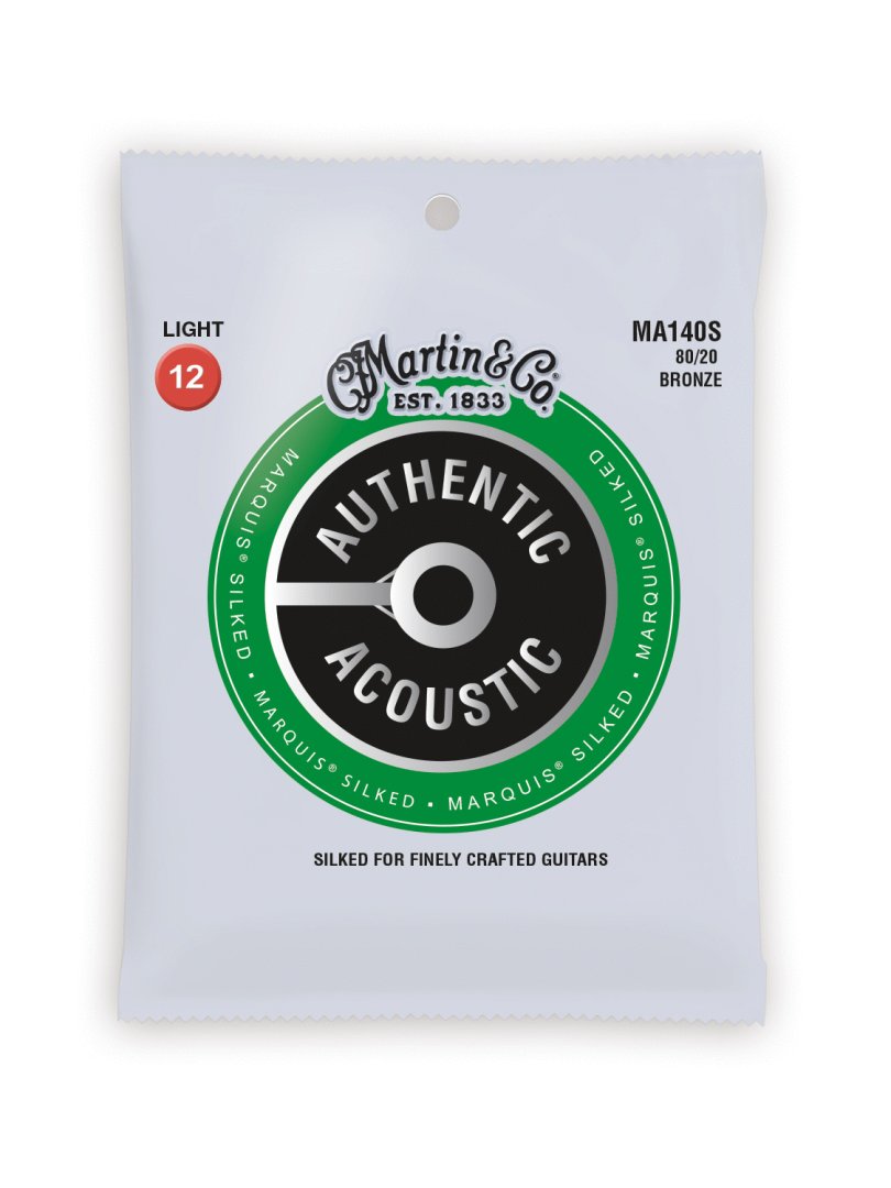 Martin MA140S Authentic Acoustic Marquis Silked 80/20 Bronze Light Gui