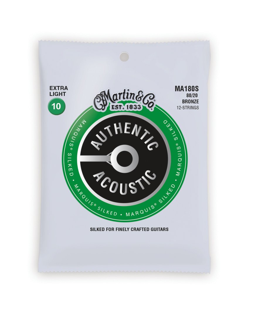 Martin MA180S Authentic Acoustic Marquis Silked 80/20 Bronze Extra Lig