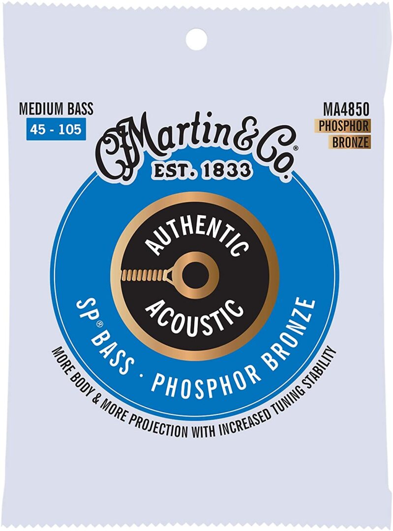 Martin Guitar Authentic Acoustic MA4850 Medium-Gauge Acoustic Bass Gui