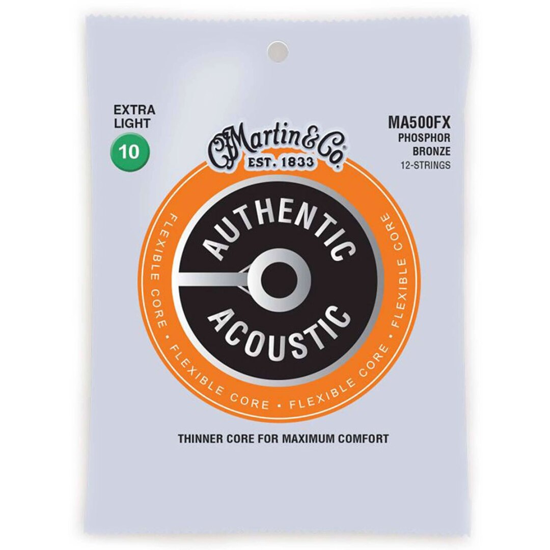 Martin MA500FX Authentic Acoustic Flexible Core Phosphor Bronze Extra