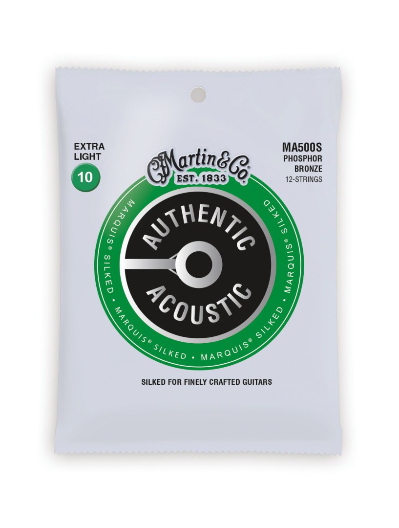 Martin MA500S Authentic Acoustic 92/8 Phosphor Bronze Extra Light (12