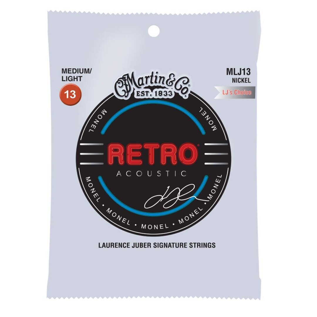 Martin MLJ13 Retro LJ's Choice Acoustic Guitar Strings. 13-56