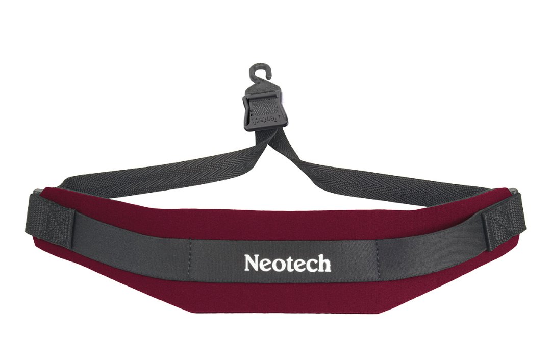 Neotech 1906002 Soft Sax Strap. Regular Length Wine Open Hook
