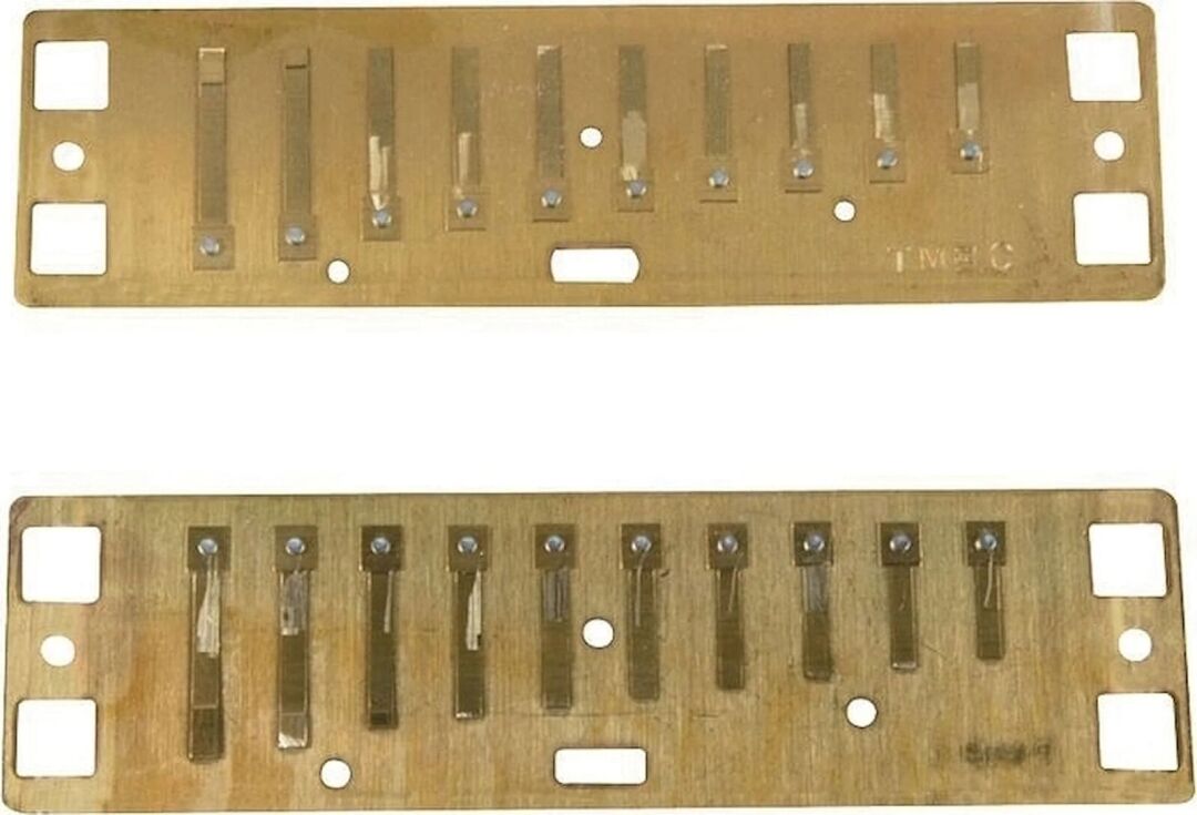 Lee Oskar 1910HRP-MN-B-FLAT Harmonic Minor Replacement Reed Plates. Bb