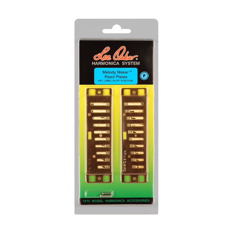Lee Oskar 1910MMRP-F Melody Maker Replacement Reed Plates. F