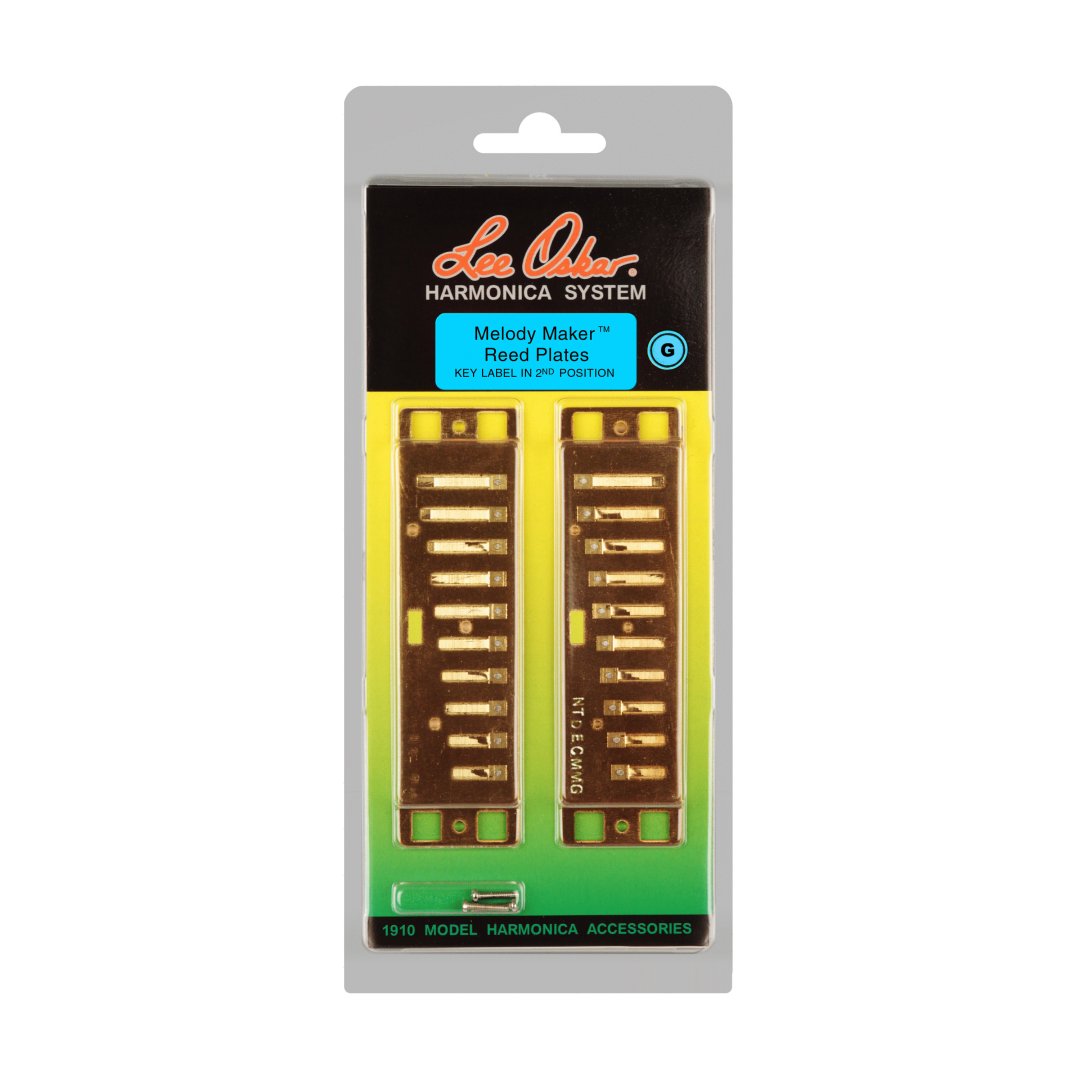 Lee Oskar 1910MMRP-G Melody Maker Replacement Reed Plates. G