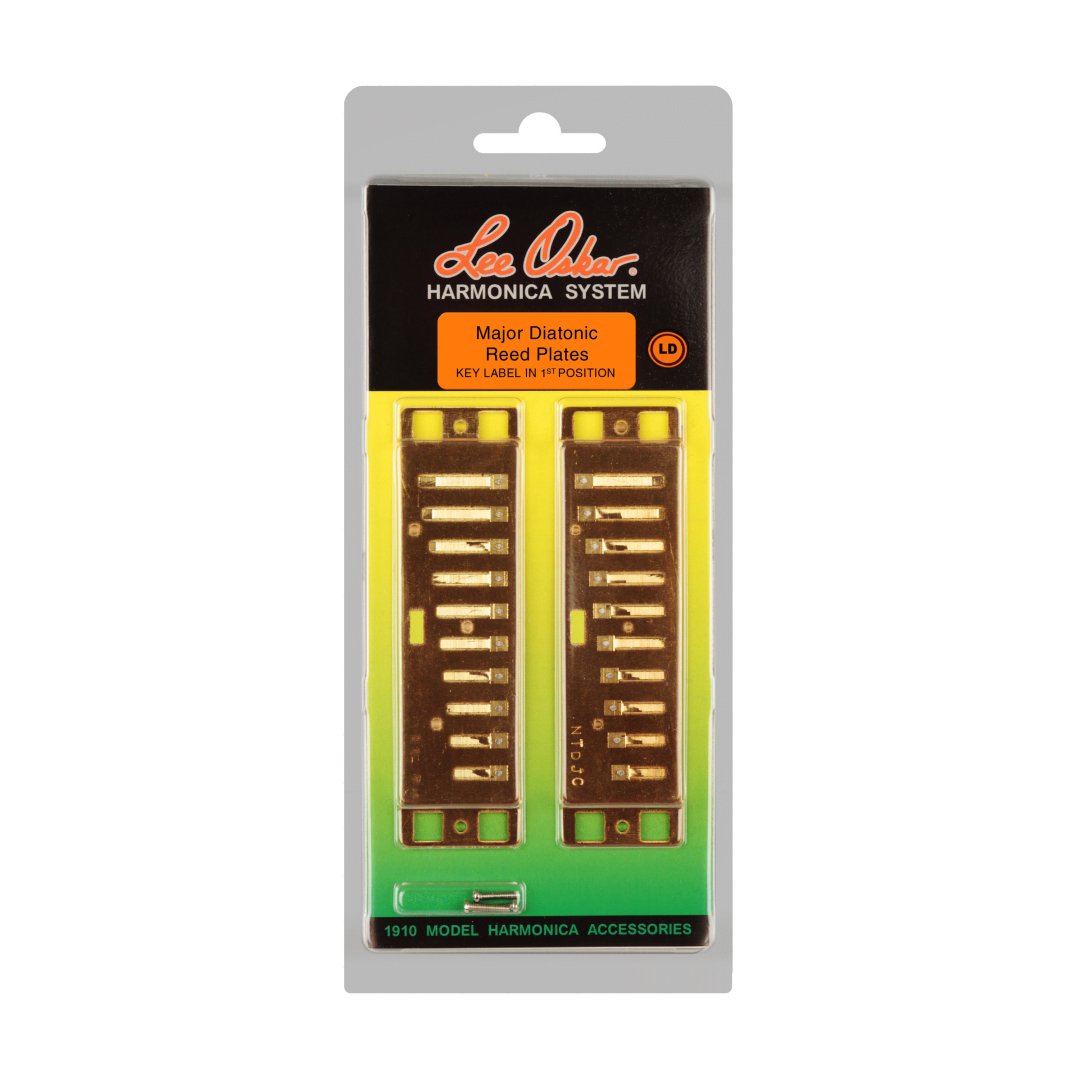 Lee Oskar 1910RP-LOWD Major Diatonic Replacement Reed Plates. Low D