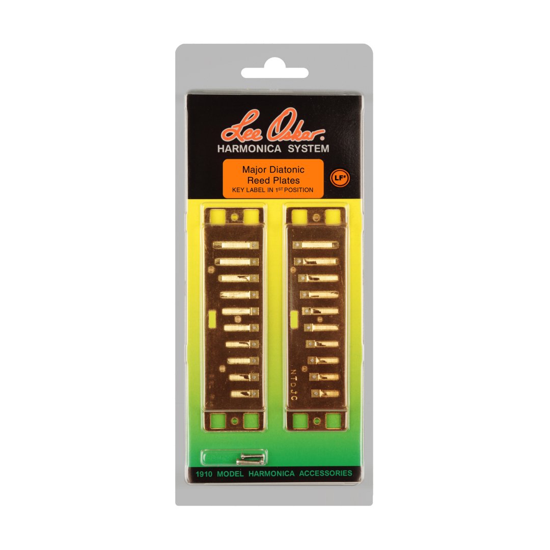 Lee Oskar 1910RP-LOWFSHRP Major Diatonic Replacement Reed Plates. Low