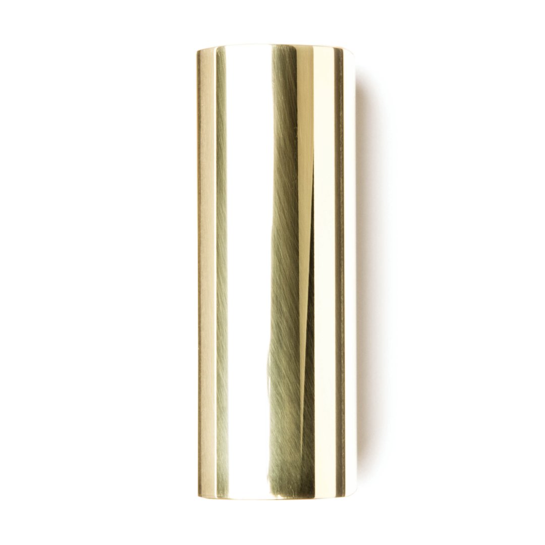 Dunlop 222 Brass Slide. Medium Size Medium Wall