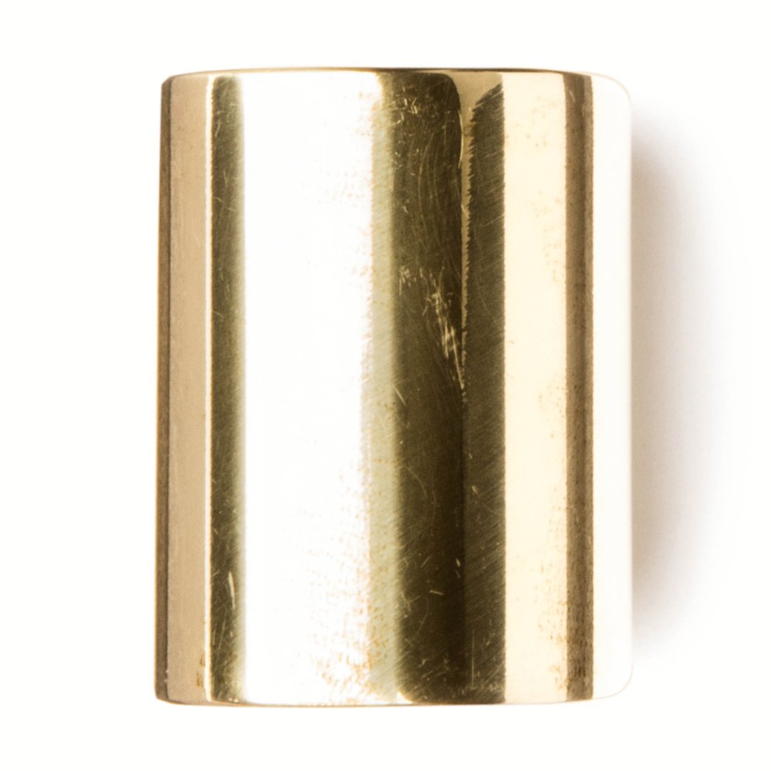 Dunlop 223 Brass Slide. Medium/Knuckle Size Medium Wall