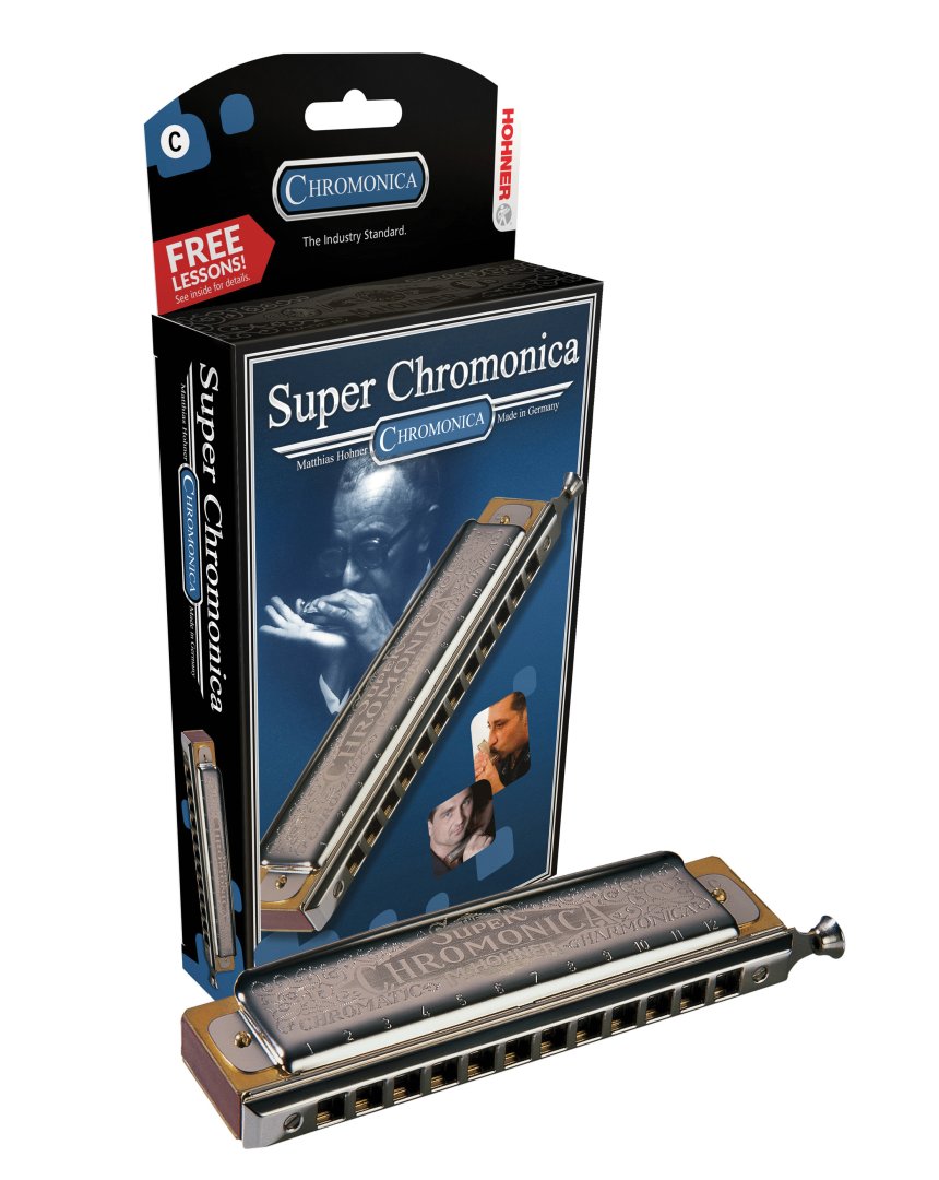 Hohner Super Chromonica w/ retail box package