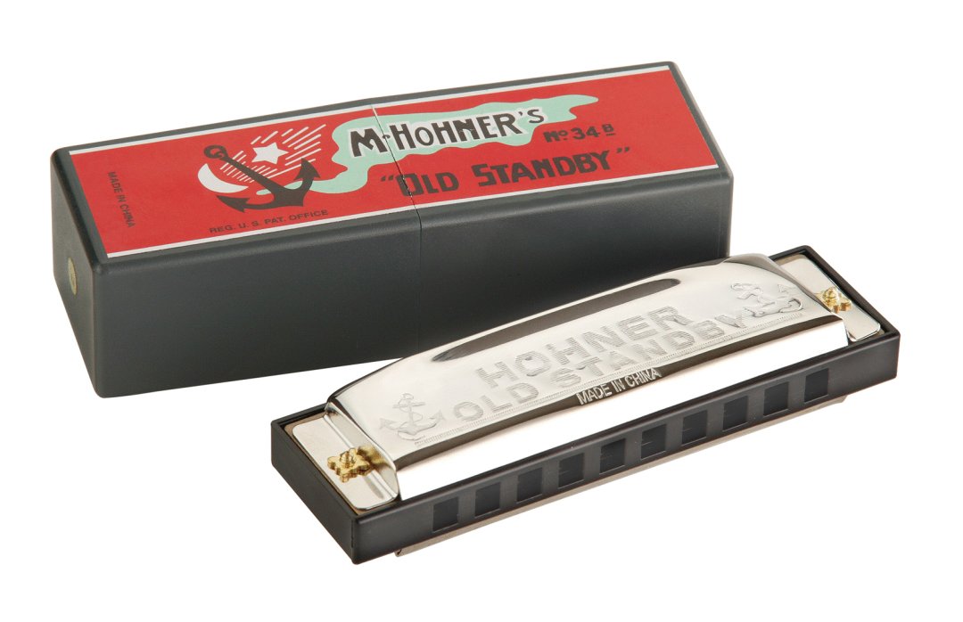 Hohner Old Standby Harmonica Key F
