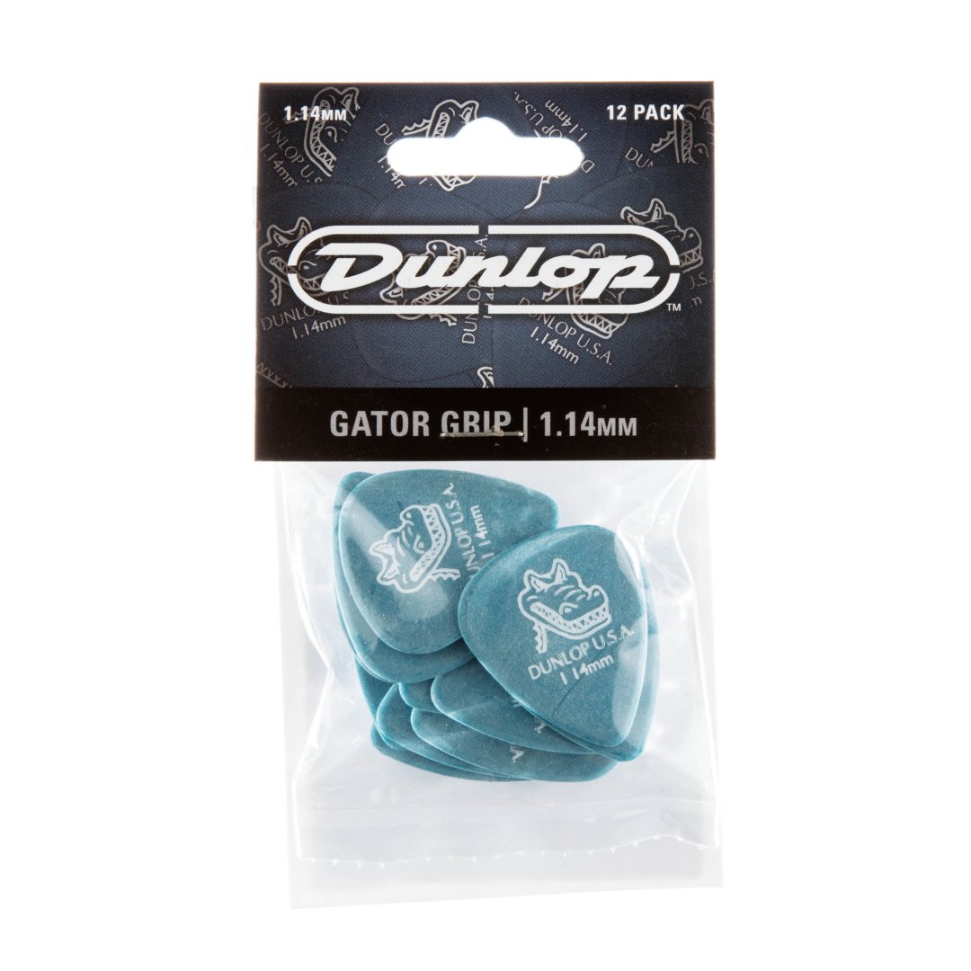 Dunlop 417P114 Gator Grip Guitar Pick 1.14mm (12 Pack)