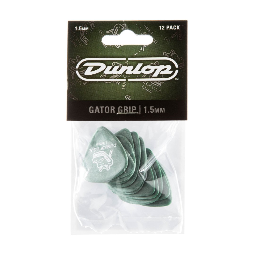 Dunlop 417P150 Gator Grip Guitar Pick 1.50mm (12 Pack)
