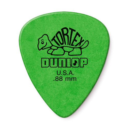 Dunlop 418R088 Tortex Standard Guitar Pick .88mm (72 Pack)