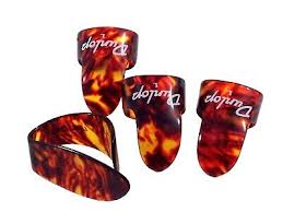 Dunlop 9020TP Finger Picks Shell Plastic Large. 3 Finger 1 Thumb