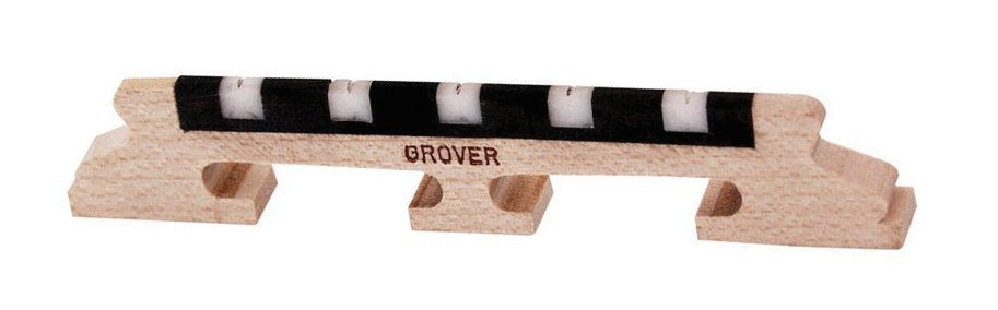 Grover 95 Acousticraft Banjo Bridge (5 String) 1/2" High