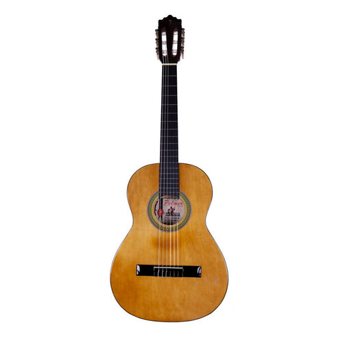 Palmer 3/4 Classical Guitar Light Brown with Tuner and Bag