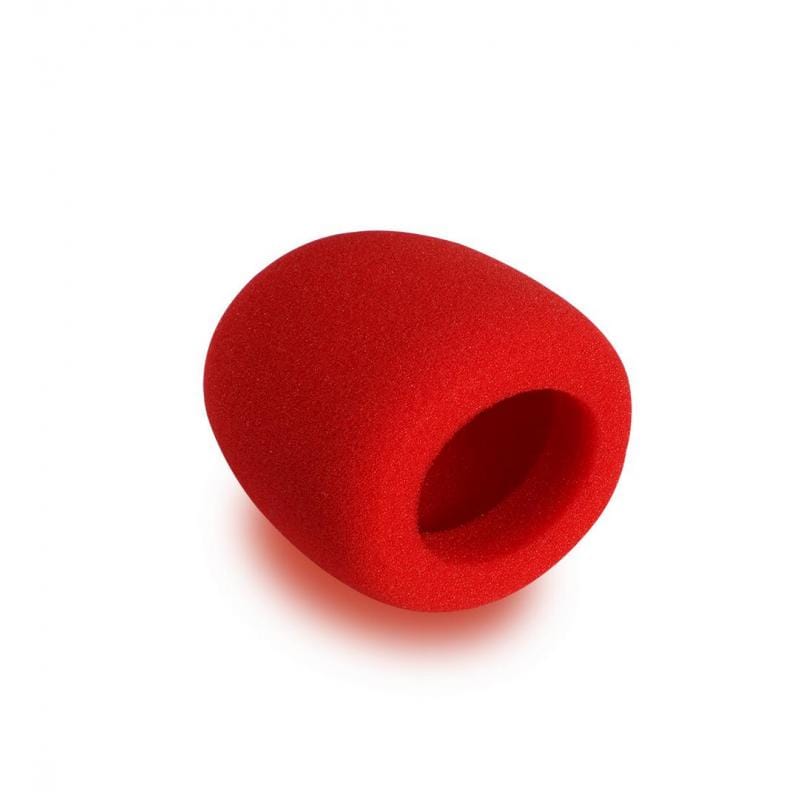 On-Stage ASWS58-R Large Red Microphone Windscreen