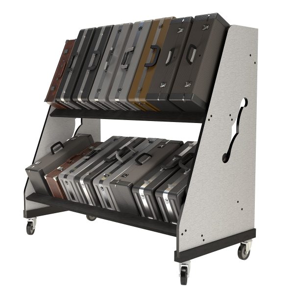 A&S The Band Room® Trumpet Case Storage Rack for Music Teachers