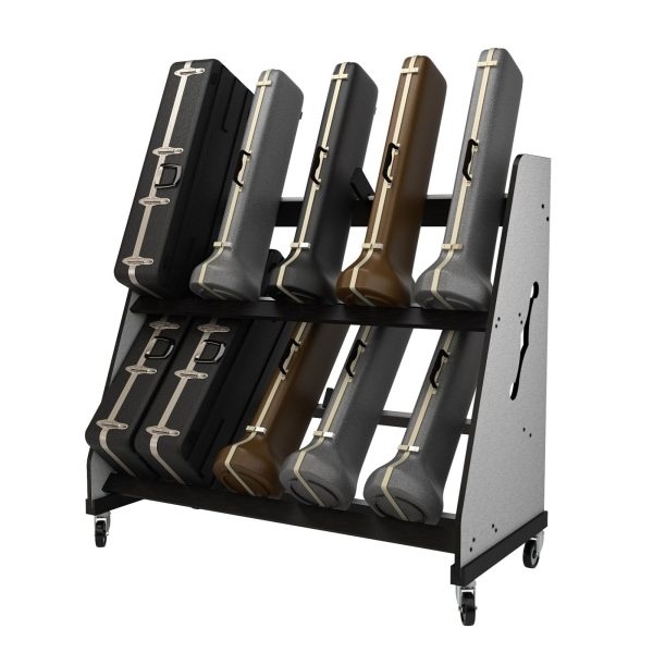 A&S The Band Room® Trombone Case Storage Rack for Music Teachers