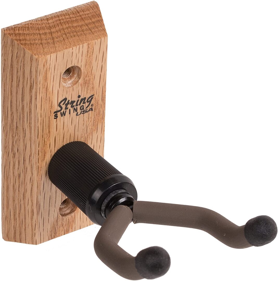 String Swing CC01UK Ukulele/Mandolin Keeper Hanger - Oak