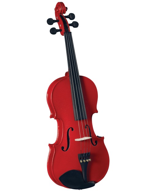 Anton Breton Anton Breton AB-05RD Student Violin Outfit � Red - 1/8 Size