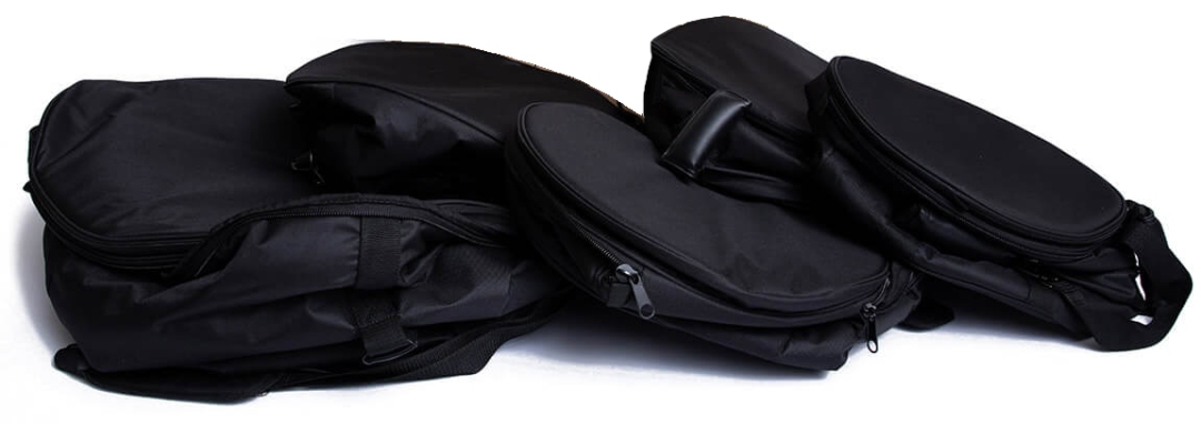 Perfekt Gear Perfektion Deluxe 5-Piece Drum Bag Sets - 12/13/16/14SD/22BD