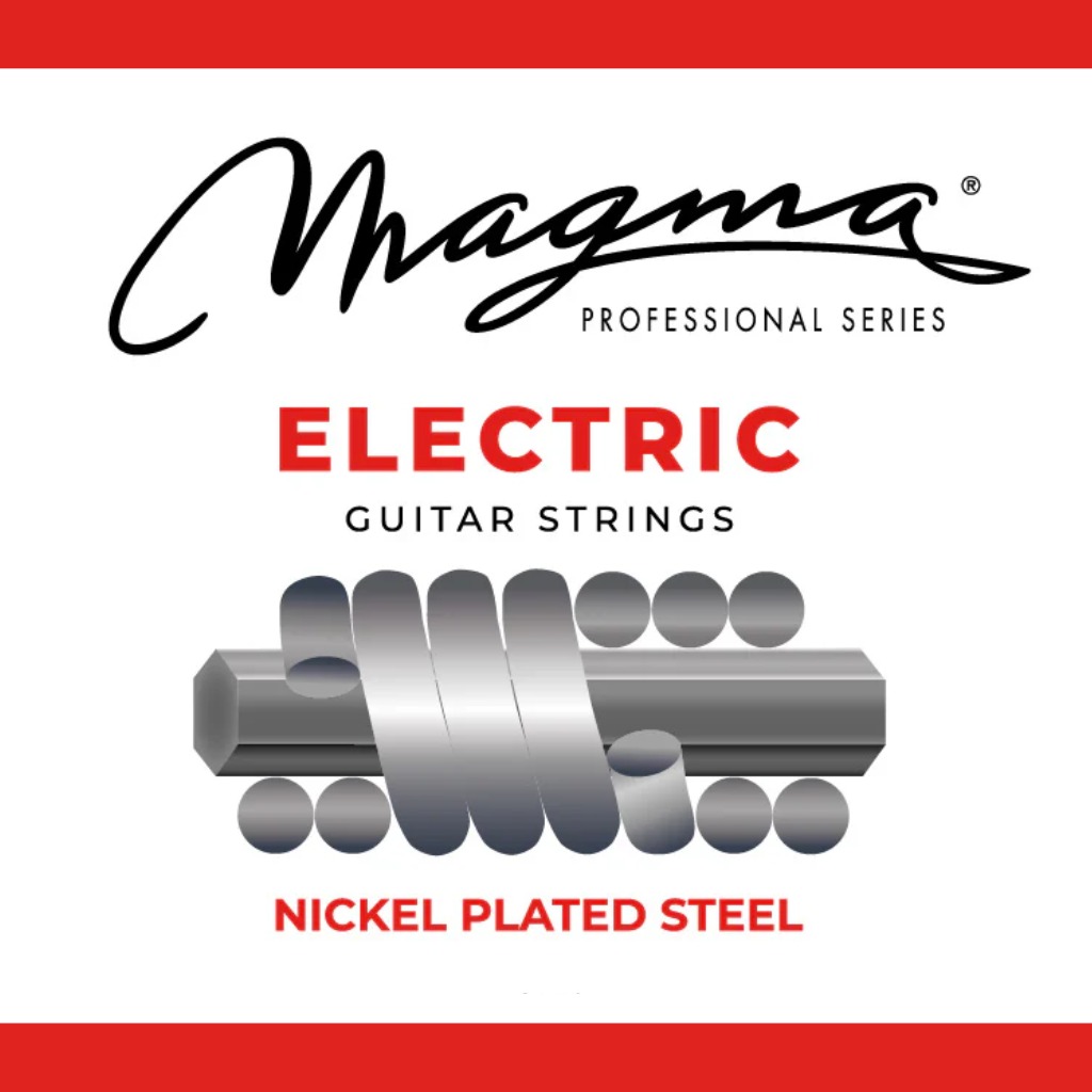 Magma Strings Magma Electric Guitar 6 String Double Ball End � Nickel-Plated Steel - 10-46 Light
