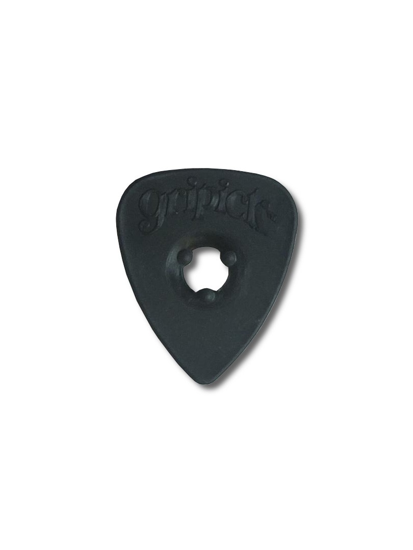 Gripick Nylon Guitar Pick- Black - Bass- 2mm