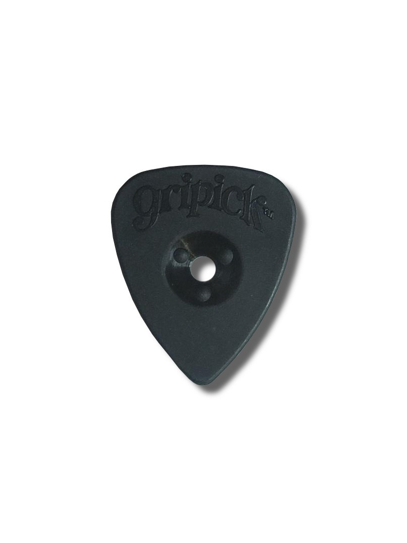 Gripick Nylon Guitar Pick- Black - Standard