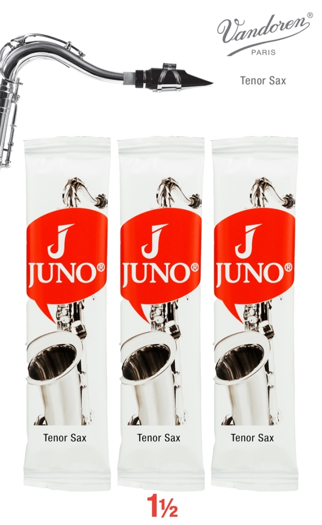 JUNO Juno Tenor Saxophone Reeds - 3 Reed Card - 1.5