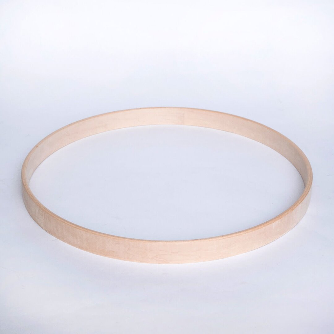 Cardinal Percussion Unfinished/Beveled/Sanded Hoop - 16"
