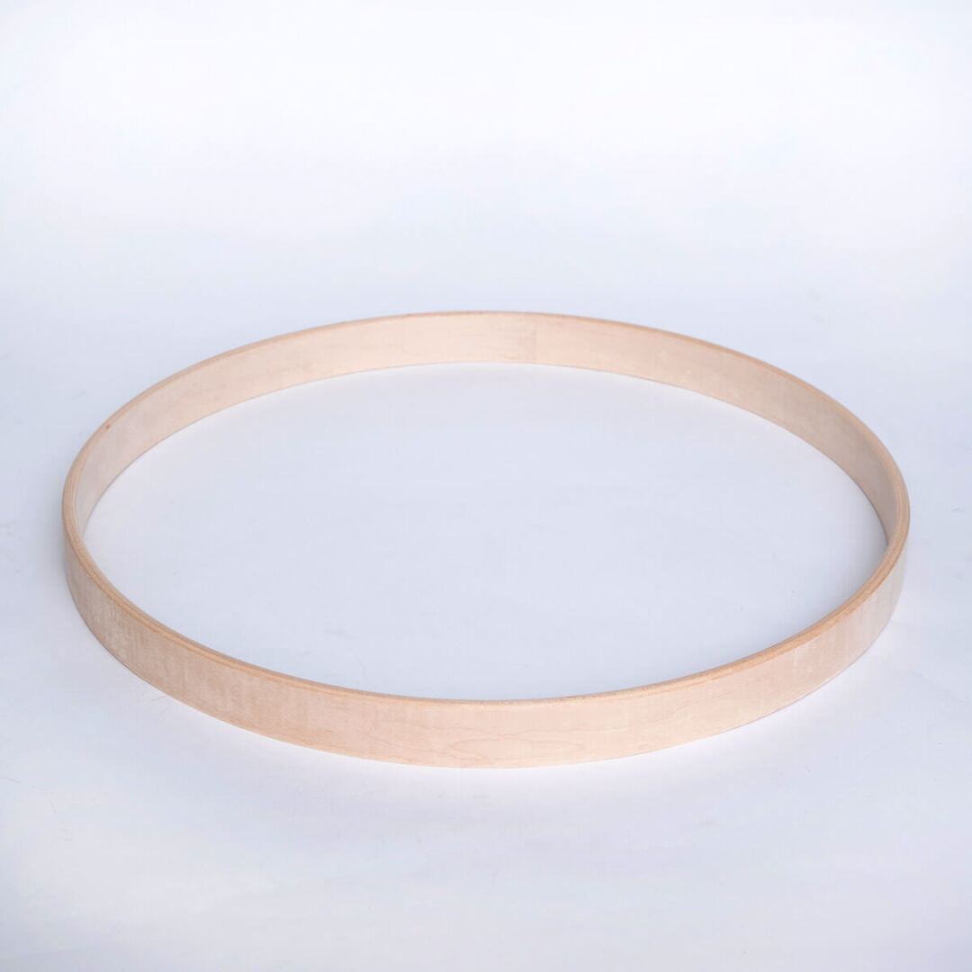 Cardinal Percussion Unfinished/Beveled/Sanded Hoop - 24"