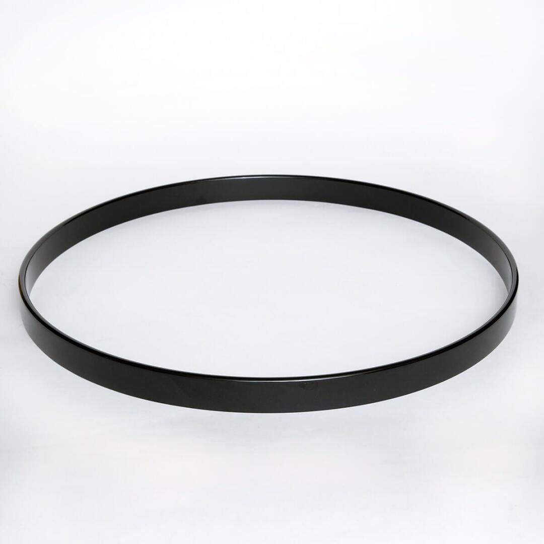Cardinal Percussion Lacquer Hoop Black - 28"