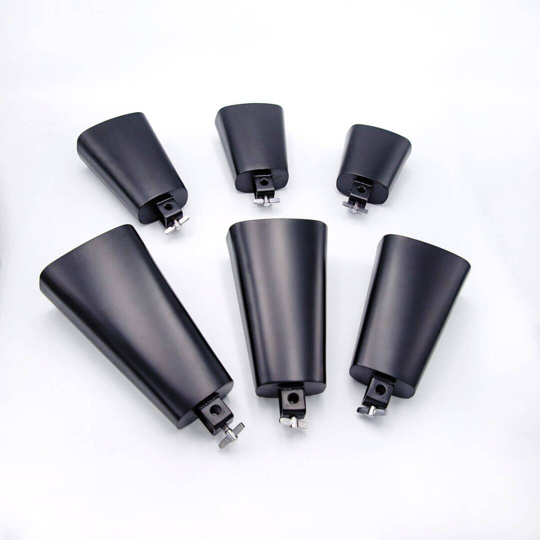 Cardinal Percussion CPCB Cowbell Mountable BLK - 8"